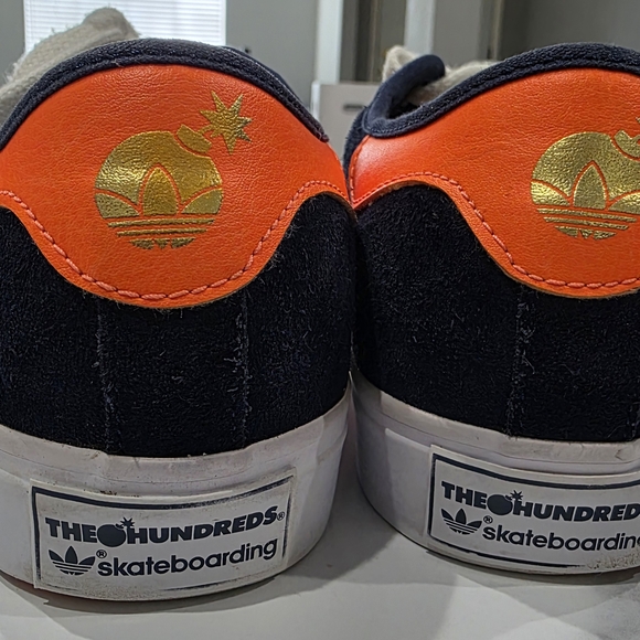 The Hundreds Kids Shoes - Navy and Orange - Picture 7 of 9